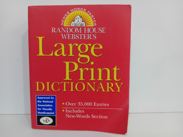 Large Print DICTIONARY