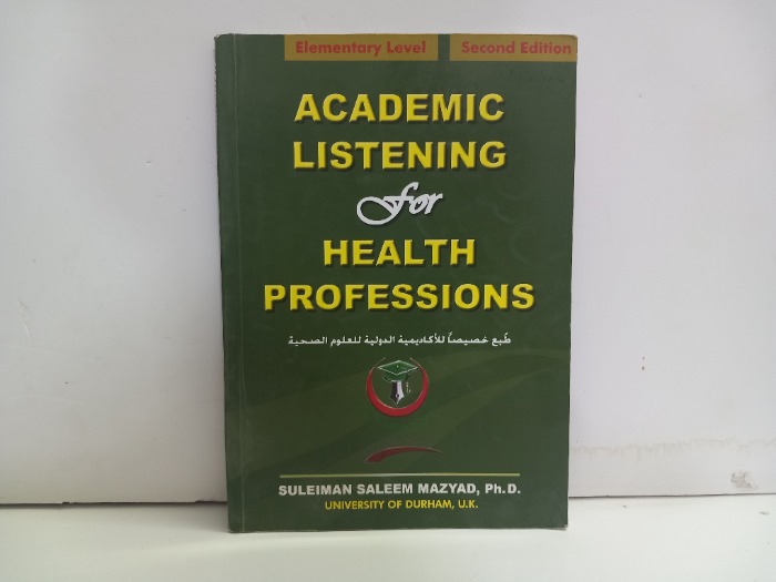 ACADMIC LISTENING for HEALTH