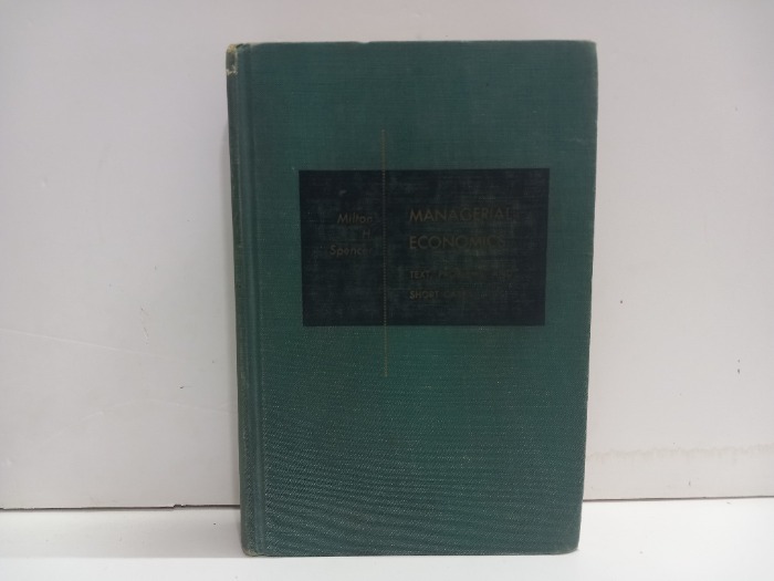 MANAGERIAL ECONOMICS