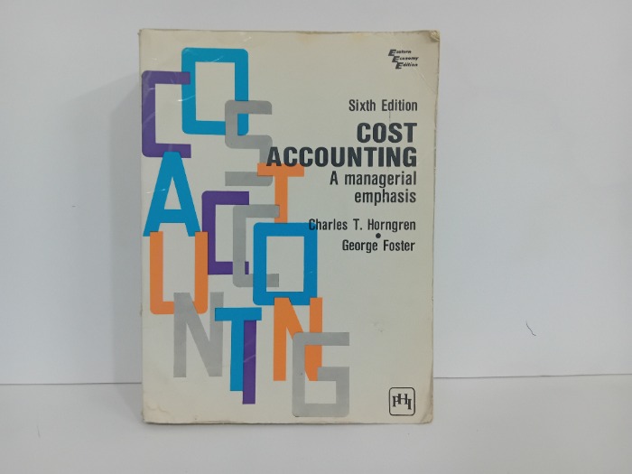 COST ACCOUNTING