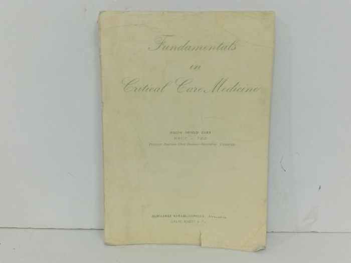 Fundamentals in Critical Care Medicine