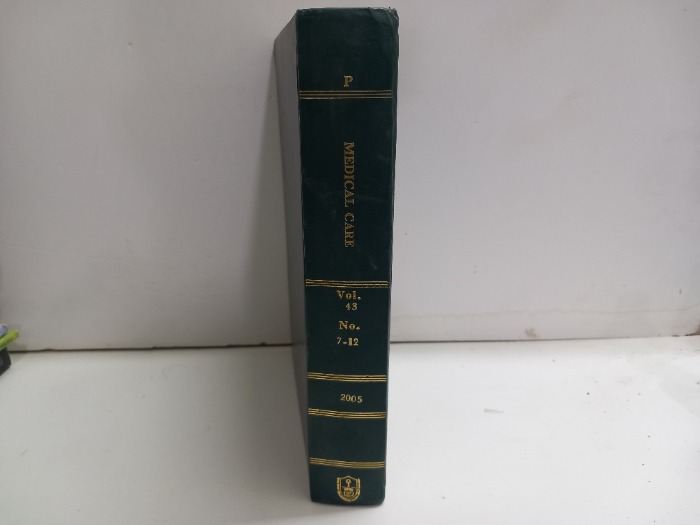 MEDICAL CARE vol 43