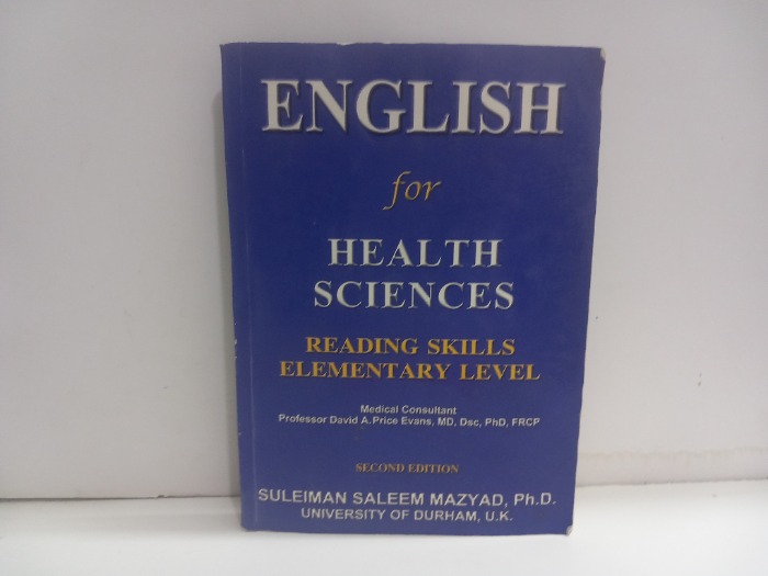 ENGLISH for HEALTH SCIENCES