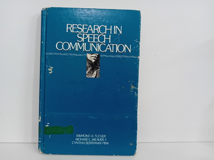 RESEARCH IN SPEECHA COMMUNICATION