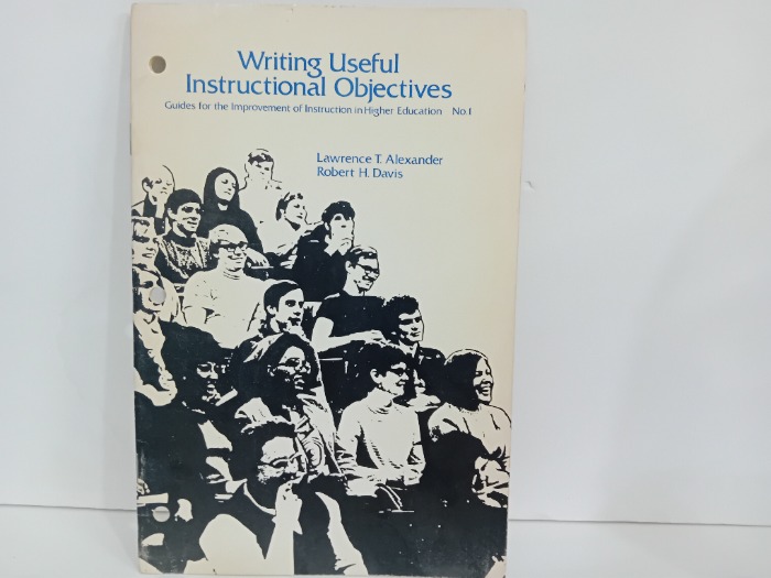 Writing Useful Instructional Objectives Instructi