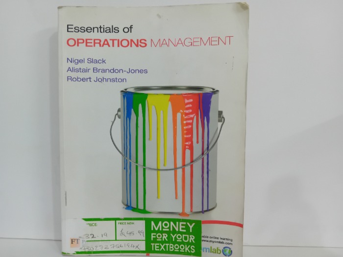 Essentials of OPERATIONS MANAGEMENT