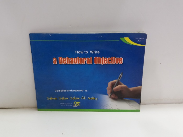 aBehavioral Objective