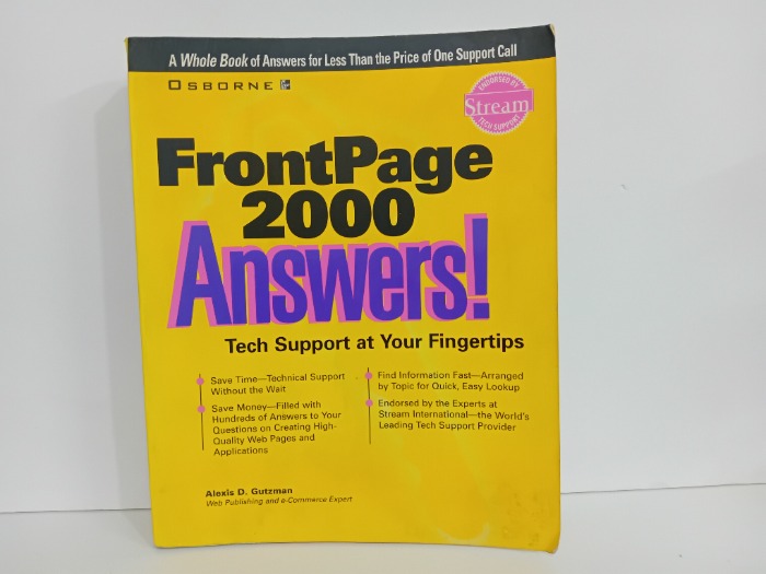 FrontPage 2000 Answers
