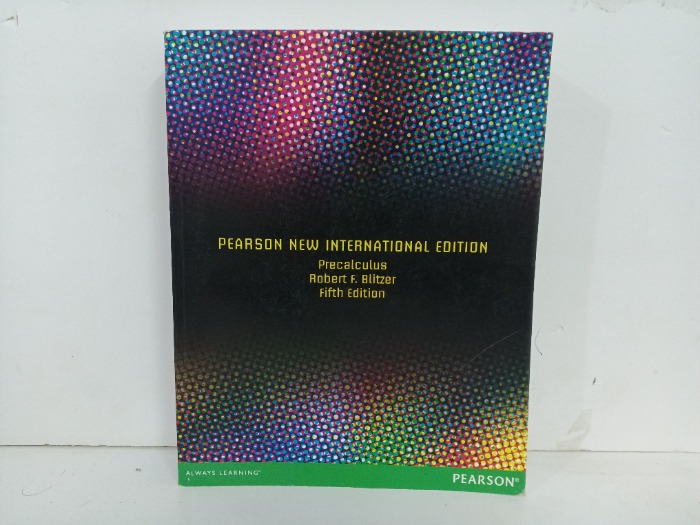 PEARSON NEW INTERNATIONAL EDITION  Precalculus