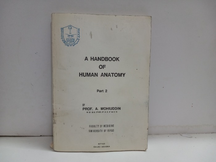  HANDBOOK OF HUMAN ANATOMY Part 2
