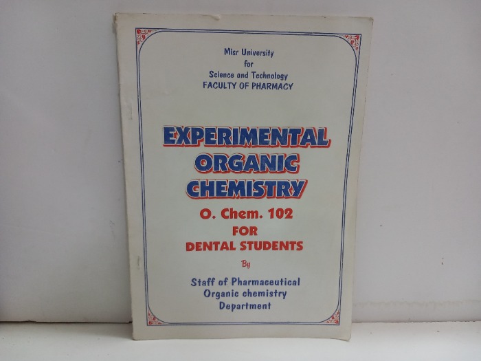 EXPERIMENTAL ORGANIC CHEMISTRY