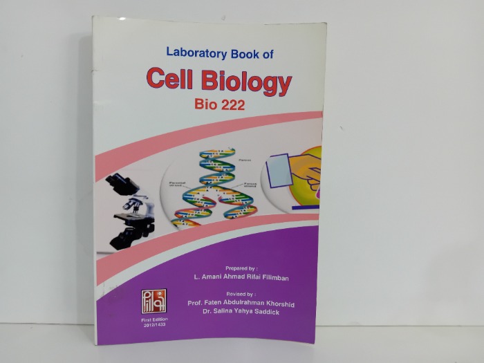 Laboratory Book of Cell Biology Bio 222