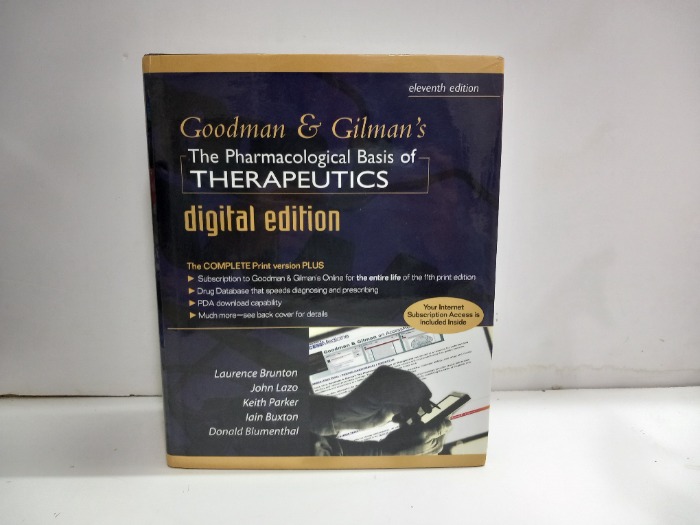 The pharmacological Basis of THERAPEUTICS