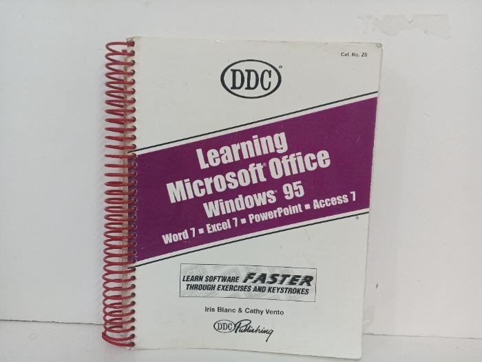 Learning Microsoft Office  Windows 95